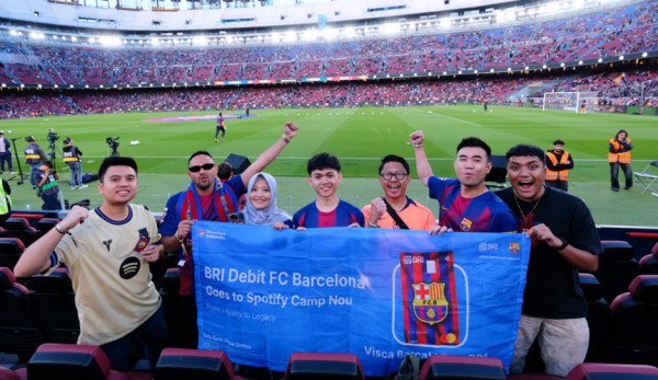 Terbang ke Spotify Camp Nou, 5 Pemenang BRI Debit FC Barcelona Wujudkan Mimpi!