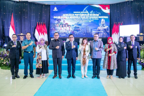 Ekonomi Indonesia Tumbuh 5,6 %, Lemhannas Soroti Pentingnya Strategi Mitigasi Global