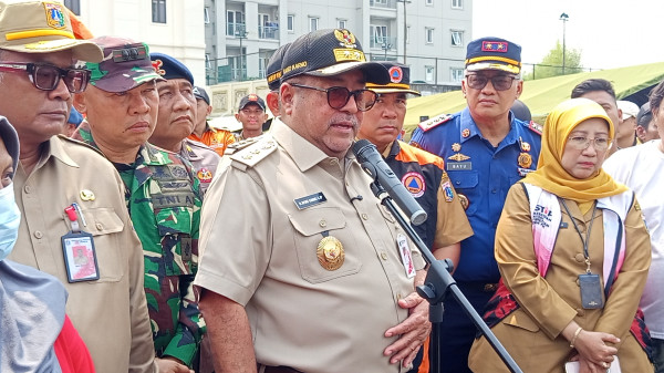 Rano Karno Ungkap Kebakaran Permukiman Dekat Pasar Jiung Kemayoran Hanguskan 304 Bangunan