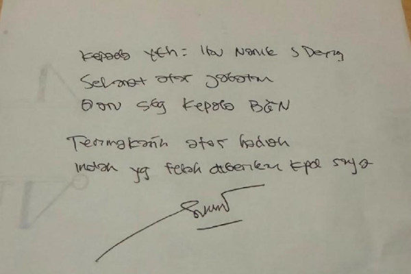 Sony Sanjaya Tulis Pesan untuk Kepala BGN Nanik S Deyang Sebelum Ditahan, Apa Isinya?