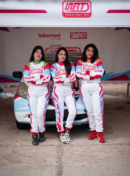 Simpati Woman Rally Team Tampil Menjanjikan di Putaran 2 Kejurnas Sprint Rally 2026