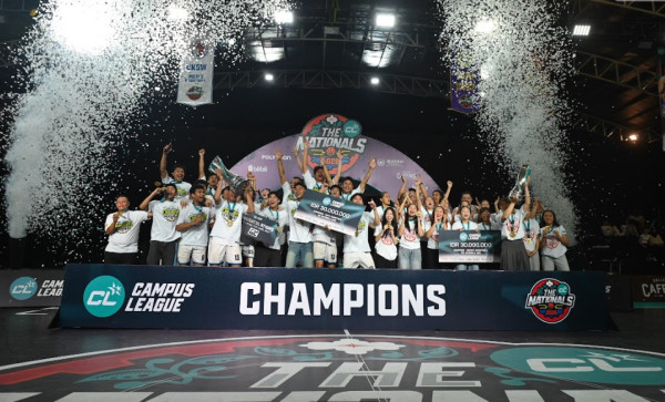 Tim Putri UBAYA dan Tim Putra Perbanas Juara Campus League Basketball Season 1 2026