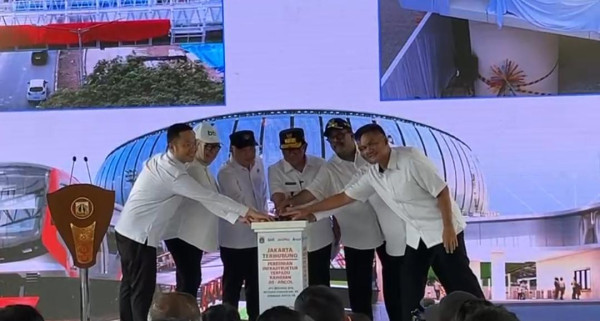 Diresmikan Pramono dan Dudy, Stasiun JIS Resmi Beroperasi