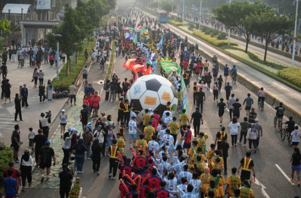Sepak Bola Gelorakan Kampanye Dont Stop The Celebration, Ajak Masyarakat Rayakan Kebersamaan