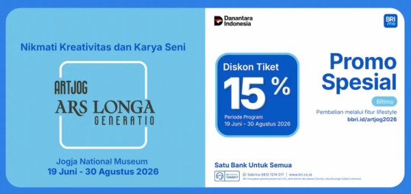 ARTJOG 2026 Hadir Lagi! Beli Tiket di BRImo, Langsung Diskon 15 Persen