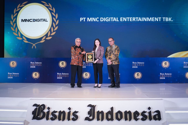 Raih Bisnis Indonesia Award 2026, Angela: MNC Digital Terus Berinovasi di Tengah Tantangan yang Ada