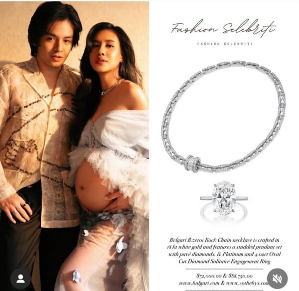 Maternity Shoot Angga Yunanda dan Shenina Cinnamon, Perhiasan Rp2,88 Miliar Jadi Sorotan
