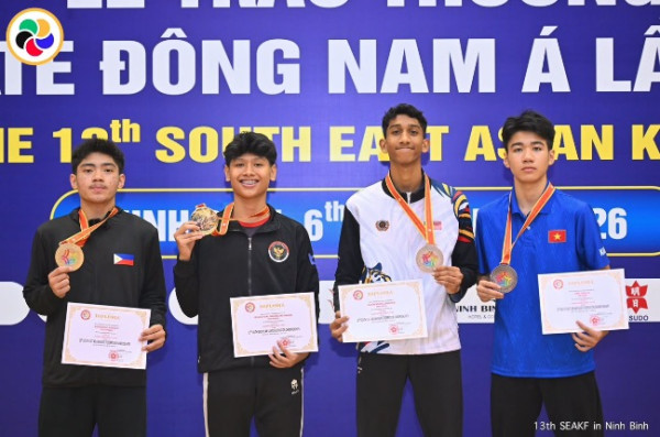 Team INKAI Raih 7 Emas di Kejuaraan Dunia SEAKF Vietnam 2026