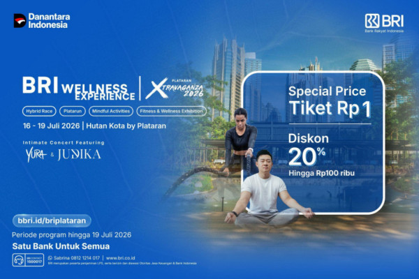 BRI Wellness Experience 2026, Menjelajahi Wellness Garden Pertama dan Terbesar di Jantung Jakarta