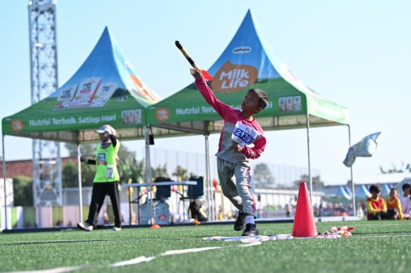 MilkLife Athletics Challenge Seri 1 2026 Perluas Jalur Pembinaan Atletik