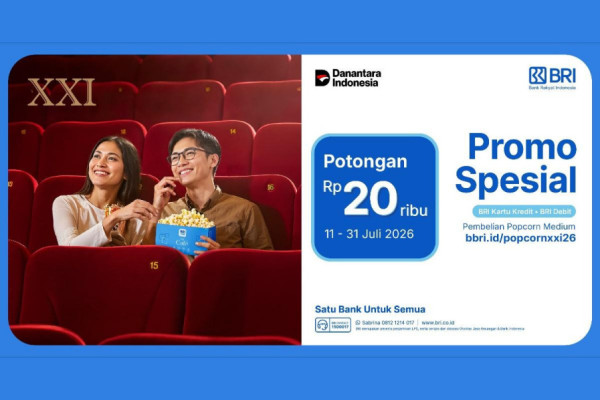 Nikmati Pengalaman Nonton Terbaik di XXI dengan Penawaran Eksklusif dari BRI