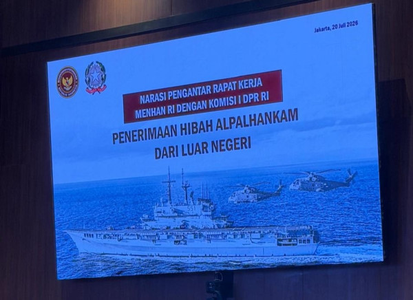 Komisi I DPR Setujui Hibah Kapal Induk Giuseppe Garibaldi, Nurul Arifin: Perkuat Pertahanan dan Tingkatkan Daya Gentar
