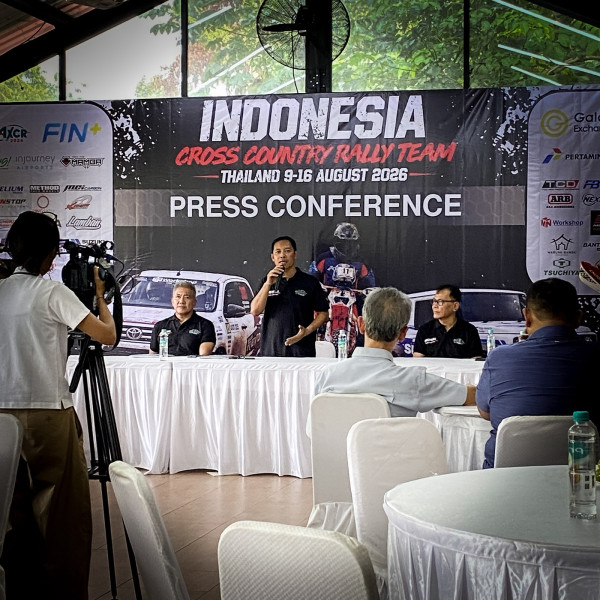 Rudy Poa Kembali Kibarkan Merah Putih di Asia Cross Country Rally 2026, Delapan Kali Tampil Membela Indonesia